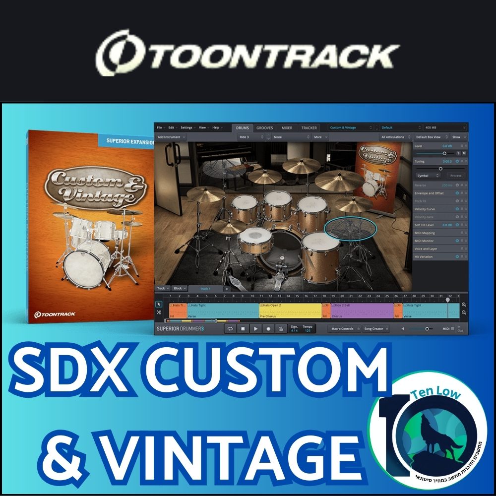 Toontrack | Sdx Custom Vintage